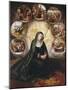 Virgin of the Seven Sorrow-null-Mounted Art Print