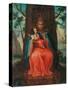 Virgin of Valvanera, 1762 (Oil on Copper)-Miguel Cabrera-Stretched Canvas