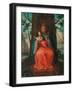 Virgin of Valvanera, 1762 (Oil on Copper)-Miguel Cabrera-Framed Giclee Print