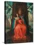 Virgin of Valvanera, 1762 (Oil on Copper)-Miguel Cabrera-Stretched Canvas