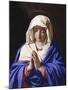 Virgin Praying with Eyes Lowered-Giovan Battista Salvi-Mounted Art Print