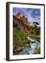 Virgin River Morning View, Zion National Park, Utah-Vincent James-Framed Photographic Print