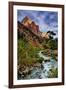 Virgin River Morning View, Zion National Park, Utah-Vincent James-Framed Photographic Print