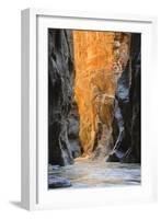 Virgin River Narrows, Zion National Park, Utah, United States of America, North America-Gary-Framed Photographic Print