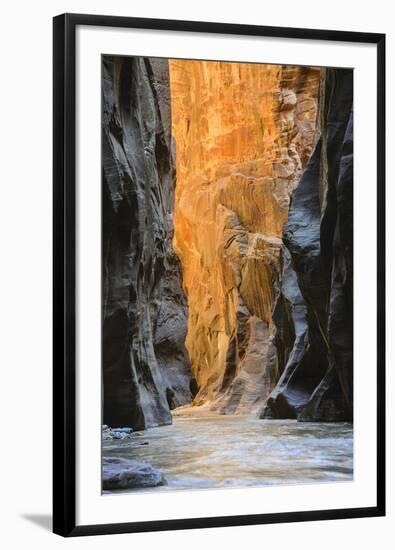 Virgin River Narrows, Zion National Park, Utah, United States of America, North America-Gary-Framed Photographic Print