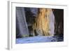 Virgin River Narrows, Zion National Park, Utah, United States of America, North America-Gary-Framed Photographic Print