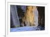 Virgin River Narrows, Zion National Park, Utah, United States of America, North America-Gary-Framed Photographic Print