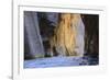 Virgin River Narrows, Zion National Park, Utah, United States of America, North America-Gary-Framed Photographic Print