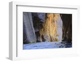 Virgin River Narrows, Zion National Park, Utah, United States of America, North America-Gary-Framed Photographic Print