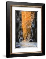 Virgin River Narrows, Zion National Park, Utah, United States of America, North America-Gary-Framed Photographic Print