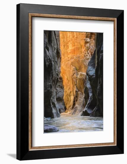 Virgin River Narrows, Zion National Park, Utah, United States of America, North America-Gary-Framed Photographic Print