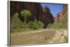 Virgin River, Zion National Park, Utah, United States of America, North America-Gary-Framed Photographic Print