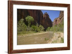 Virgin River, Zion National Park, Utah, United States of America, North America-Gary-Framed Photographic Print