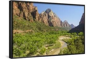 Virgin River, Zion National Park, Utah, United States of America, North America-Gary-Framed Photographic Print