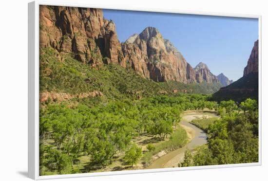 Virgin River, Zion National Park, Utah, United States of America, North America-Gary-Framed Photographic Print