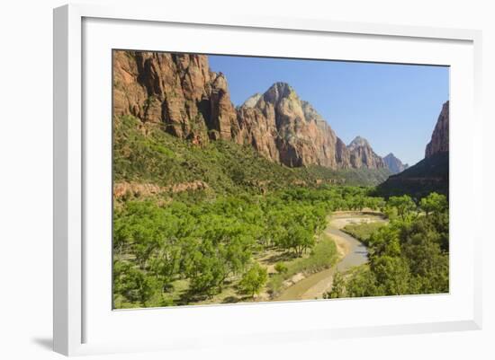 Virgin River, Zion National Park, Utah, United States of America, North America-Gary-Framed Photographic Print