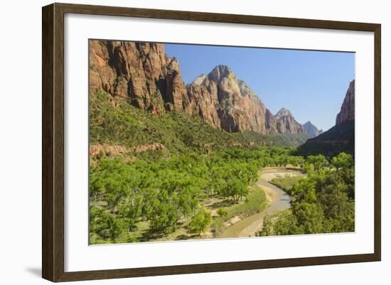 Virgin River, Zion National Park, Utah, United States of America, North America-Gary-Framed Photographic Print