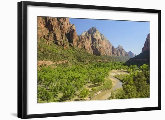 Virgin River, Zion National Park, Utah, United States of America, North America-Gary-Framed Photographic Print