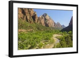 Virgin River, Zion National Park, Utah, United States of America, North America-Gary-Framed Photographic Print