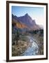 Virgin River, Zion National Park, Utah, USA-Walter Bibikow-Framed Photographic Print