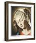 Virgin's Face, Detail from Virgin in Prayer-Giovanni Battista Salvi da Sassoferrato-Framed Giclee Print