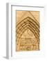 Virgin's Gate tympanum, Notre Dame cathedral west wing, France-Godong-Framed Photographic Print