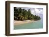 Virgin Shore of Kalpeni, Lakshadweep Islands, India, Indian Ocean, Asia-Balan Madhavan-Framed Photographic Print