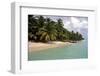 Virgin Shore of Kalpeni, Lakshadweep Islands, India, Indian Ocean, Asia-Balan Madhavan-Framed Photographic Print