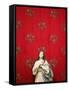 Virgin statue in a Spaccanapoli church, Naples-Philippe Lissac-Framed Stretched Canvas