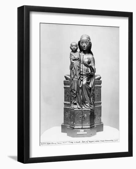 Virgin (Which Opens) (Closed), Early 15th Century-null-Framed Giclee Print