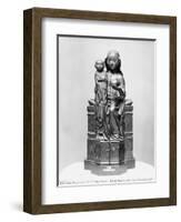 Virgin (Which Opens) (Closed), Early 15th Century-null-Framed Giclee Print