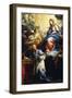 Virgin with Child Appearing to St. Francis De Sales, 1691-Carlo Maratta-Framed Giclee Print