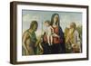 Virgin with Child Between John the Baptist and Jerome-Cima da Conegliano-Framed Giclee Print