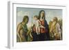 Virgin with Child Between John the Baptist and Jerome-Cima da Conegliano-Framed Giclee Print