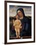 Virgin with Child (Contarini Madonna)-Giovanni Bellini-Framed Art Print