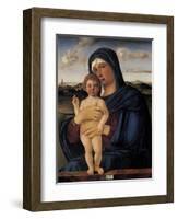 Virgin with Child (Contarini Madonna)-Giovanni Bellini-Framed Art Print