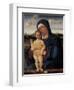 Virgin with Child (Contarini Madonna)-Giovanni Bellini-Framed Art Print