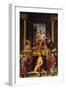 Virgin with Child on a Throne and Saints-Bartolomeo Passarotti-Framed Giclee Print