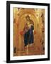 Virgin with Child, Plate from a Byzantine Manuscript-Thomas Cooper Gotch-Framed Giclee Print