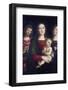 Virgin with child surrounded by St. John the baptist and St. Catherine-Godong-Framed Photographic Print
