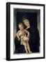 Virgin with Child (Tempera on Panel, Ca. 1460-1464)-Giovanni Bellini-Framed Giclee Print