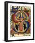 Virgin with Monk in Adoration-Fra (c 1387-1455) Angelico-Framed Giclee Print