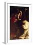 Virgin with St Charles and St Hugh of Grenoble-Giovanni Battista Crespi-Framed Giclee Print