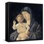 Virgin with Standing Blessing Child, 1470-1480-Giovanni Bellini-Framed Stretched Canvas