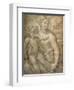 Virgin with the Child on Her Lap-Parmigianino-Framed Giclee Print