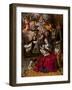 Virgin with the Christ Child Welcoming the Cross, C.1600 (Oil on Panel)-Maarten de Vos-Framed Giclee Print