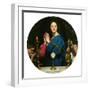 Virgin with the Host-Jean-Auguste-Dominique Ingres-Framed Premium Giclee Print