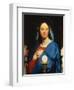 Virgin with the Host-Jean-Auguste-Dominique Ingres-Framed Giclee Print