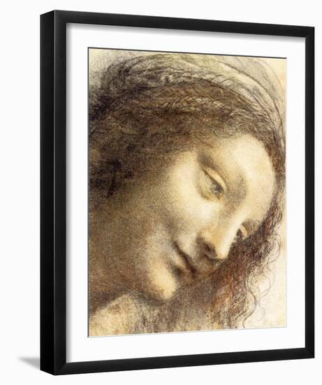 Virgin-Leonardo da Vinci-Framed Giclee Print