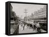 Virginia Avenue, Atlantic City, N.J.-null-Framed Stretched Canvas